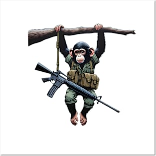 Tactical Monkey Posters and Art